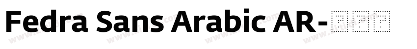 Fedra Sans Arabic AR字体转换